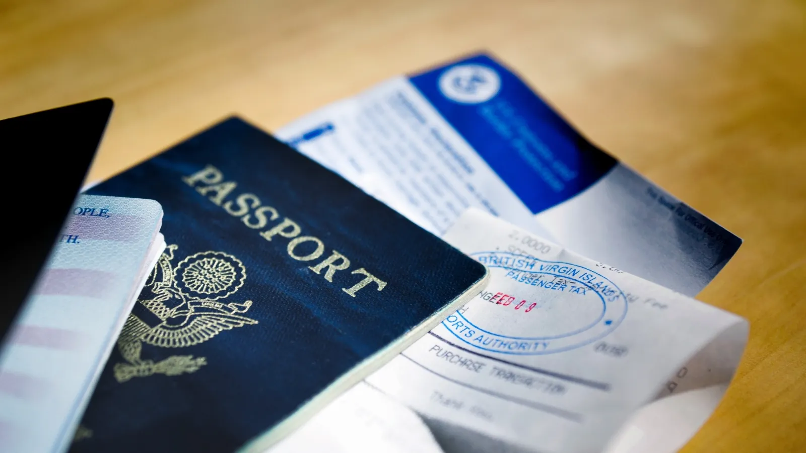Passport and travel documents